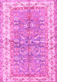 Oriental Pink Traditional Rug, tr3011pnk