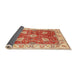 Sideview of Traditional Red Oriental Rug, tr3012