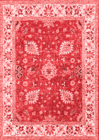 Oriental Red Traditional Rug, tr3012red