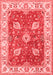 Oriental Red Traditional Area Rugs