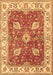 Machine Washable Oriental Brown Traditional Rug, wshtr3012brn