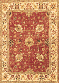Oriental Brown Traditional Rug, tr3012brn