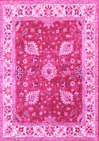 Oriental Pink Traditional Rug, tr3012pnk