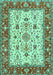 Persian Turquoise Traditional Rug, tr3013turq