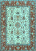 Persian Light Blue Traditional Rug, tr3013lblu