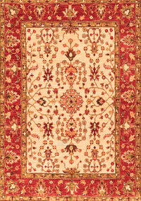 Persian Orange Traditional Rug, tr3013org