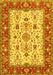 Persian Yellow Traditional Rug, tr3013yw