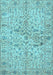 Persian Light Blue Traditional Rug, tr3014lblu
