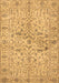 Machine Washable Persian Brown Traditional Rug, wshtr3014brn