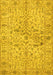 Persian Yellow Traditional Rug, tr3014yw