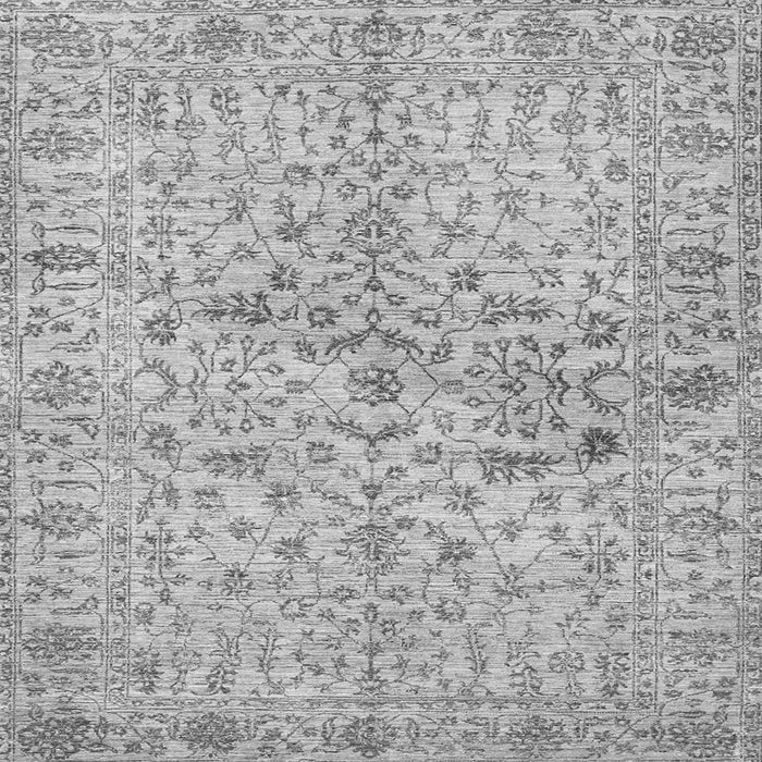 Serging Thickness of Persian Gray Traditional Rug, tr3014gry