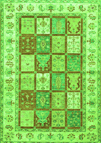 Persian Green Traditional Rug, tr3015grn