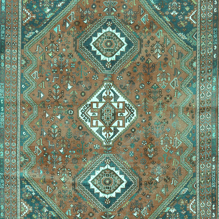 Persian Turquoise Traditional Rug, tr3016turq