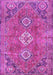 Persian Purple Traditional Rug, tr3016pur