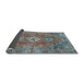 Sideview of Persian Light Blue Traditional Rug, tr3016lblu