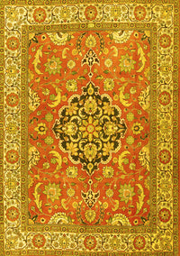 Persian Yellow Traditional Rug, tr3018yw