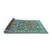 Sideview of Persian Light Blue Traditional Rug, tr3018lblu