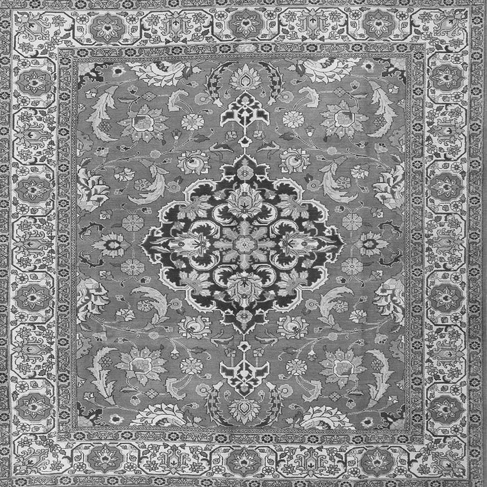Serging Thickness of Persian Gray Traditional Rug, tr3018gry