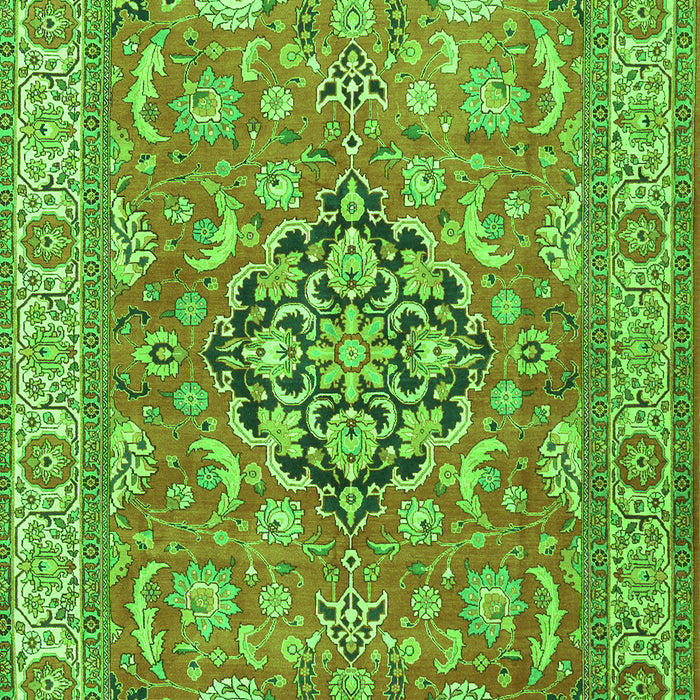 Persian Green Traditional Rug, tr3018grn
