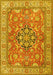 Machine Washable Persian Yellow Traditional Rug, wshtr3018yw