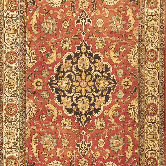 Machine Washable Persian Brown Traditional Rug, wshtr3018brn