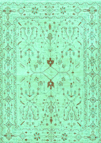 Persian Turquoise Traditional Rug, tr3019turq