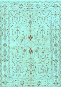 Persian Light Blue Traditional Rug, tr3019lblu