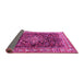 Sideview of Persian Pink Traditional Rug, tr301pnk