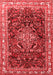 Persian Red Traditional Area Rugs