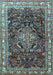 Persian Light Blue Traditional Rug, tr301lblu