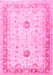 Oriental Pink Traditional Rug, tr3020pnk