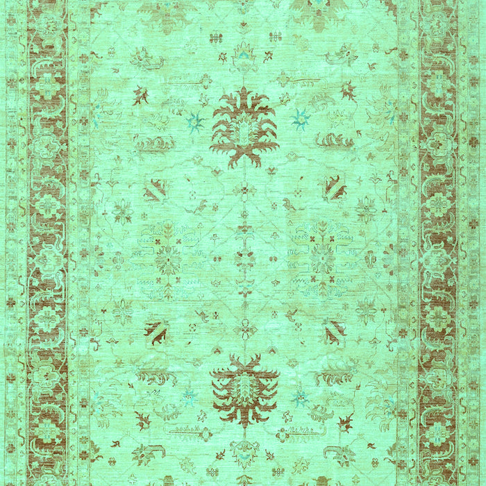 Oriental Turquoise Traditional Rug, tr3020turq