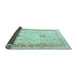 Sideview of Oriental Light Blue Traditional Rug, tr3020lblu