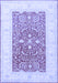 Oriental Blue Traditional Rug, tr3021blu