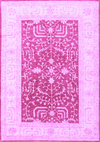 Oriental Purple Traditional Rug, tr3021pur