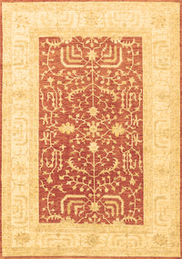 Oriental Brown Traditional Rug, tr3021brn