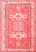 Geometric Red Traditional Area Rugs