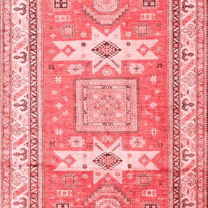 Geometric Red Traditional Area Rugs