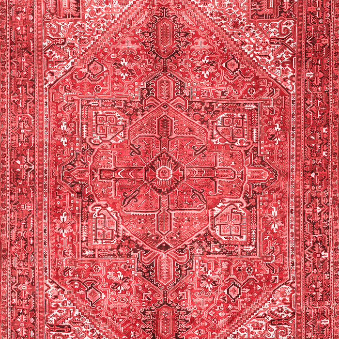 Persian Red Traditional Area Rugs