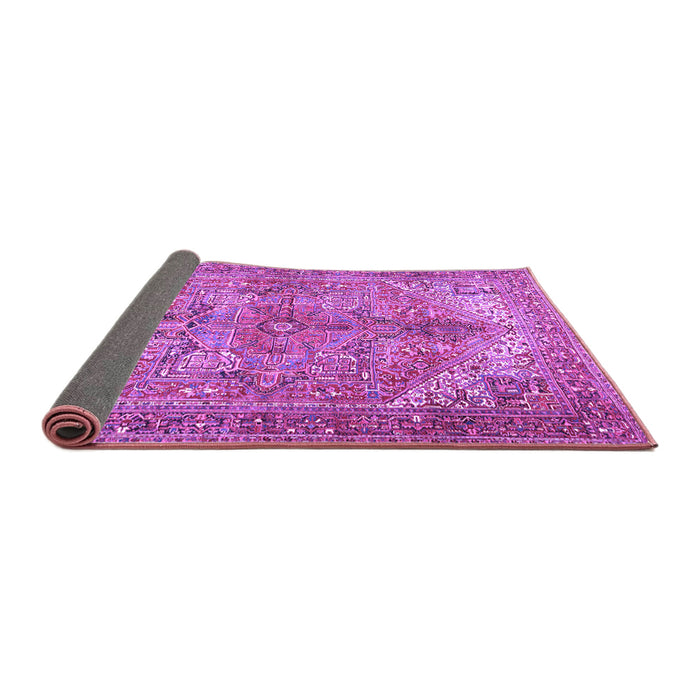 Sideview of Persian Purple Traditional Rug, tr3024pur