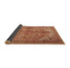 Sideview of Persian Brown Traditional Rug, tr3024brn