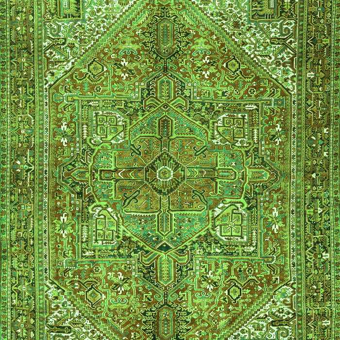 Persian Green Traditional Rug, tr3024grn