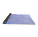 Sideview of Persian Blue Traditional Rug, tr3026blu