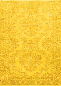 Persian Yellow Traditional Rug, tr3026yw