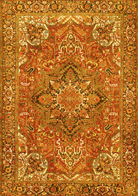 Persian Yellow Traditional Rug, tr3027yw