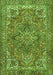 Persian Green Traditional Rug, tr3027grn