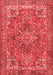 Persian Red Traditional Area Rugs