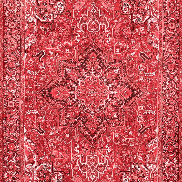Persian Red Traditional Area Rugs