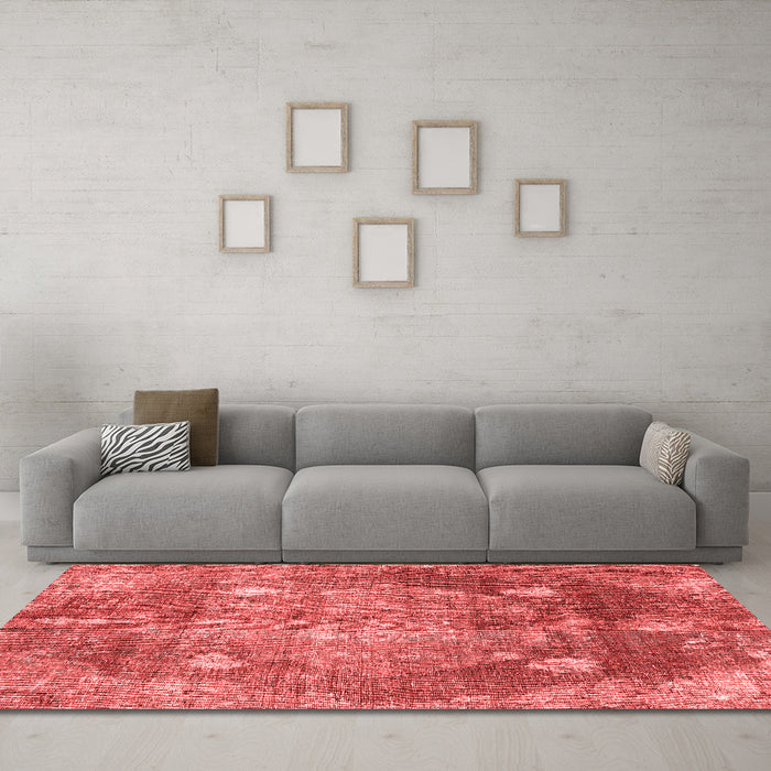 Traditional Red Washable Rugs