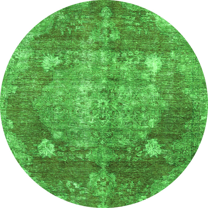 Machine Washable Persian Green Traditional Area Rugs, wshtr3028grn